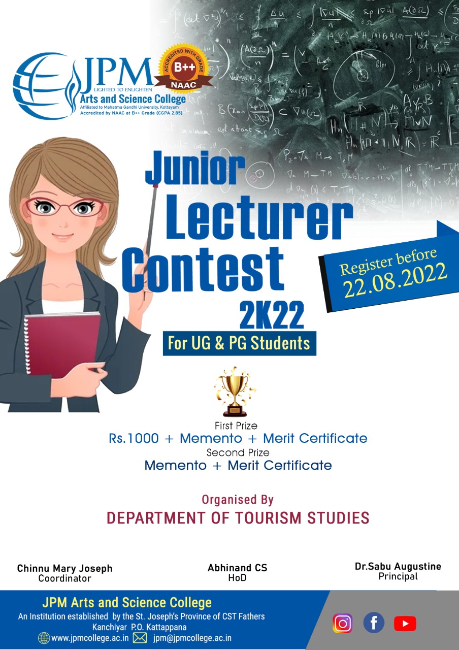 Junior Lecturer Contest 2K22